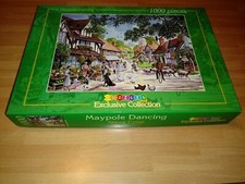 puzzle 1000 pz Maypole Dancing Steve Crisp 2008 Puzzle plus exclusive collection