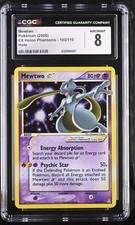 CGC 8 Mewtwo Gold Star 2006 EX