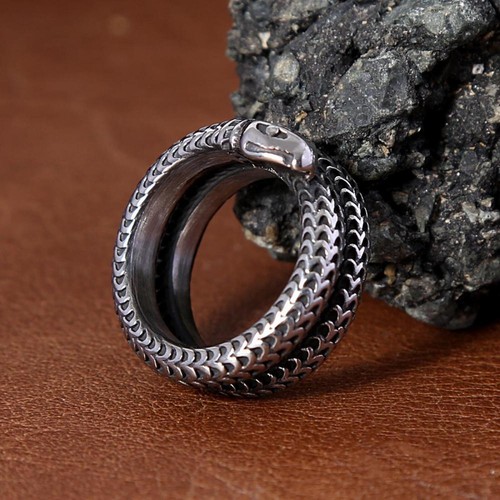 Anello uomo serpente vichingo
