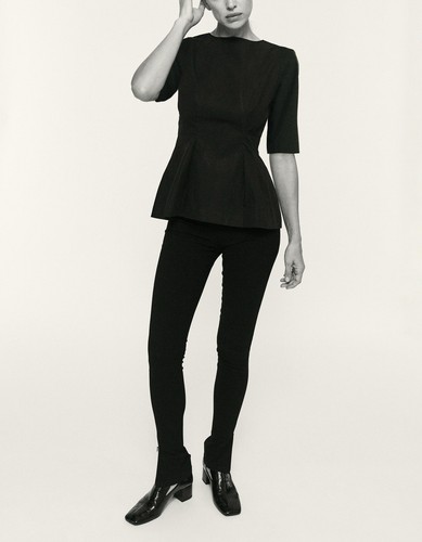Zara top nero - zara,