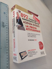 892 FUNZIONARI AMMINISTRATIVO-TRIBUTARI AGENZIA ENTRATE SIMONE 2015 +SDA