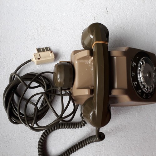 Telefono disco doppio - a,