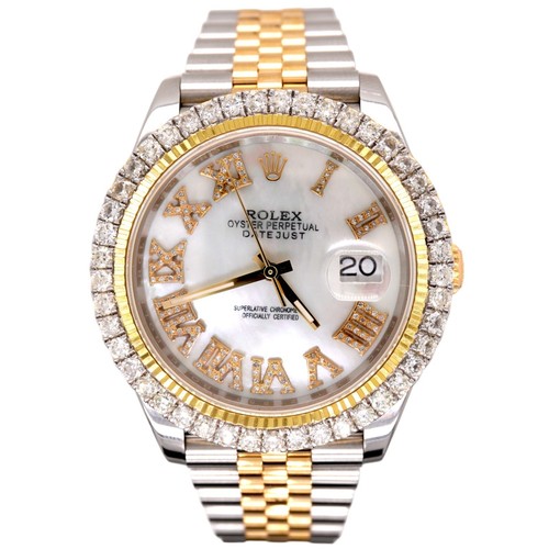 Rolex uomo datejust - 18k, oro