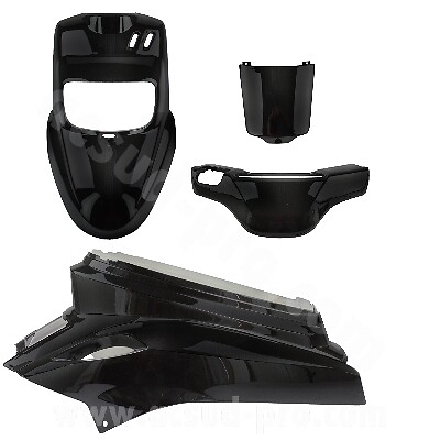 Kit carene plastiche - plastiche, nero
