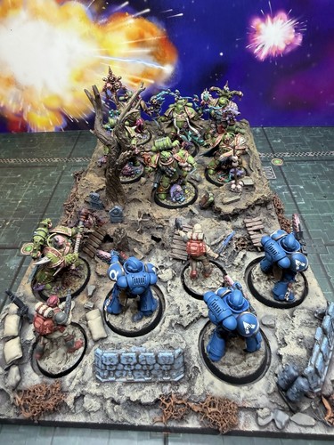 Diorama dipinto warhammer 40k - dipinto,