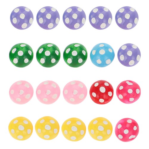 20pcs miniature fungo ornament - 20pcs,