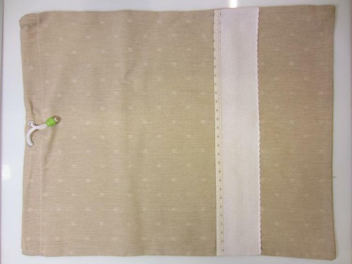 Sacchetto sacca beige - sacchetto, "jeans"
