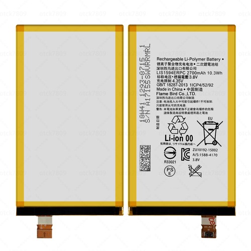 Batería 2700mah per sony - 2700mah,
