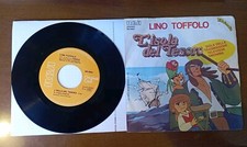 LINO TOFFOLO - L'ISOLA DEL TESORO - SIGLA TV CARTONI Vinile 7" 1982 Tivulandia