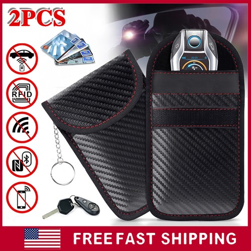 Faraday cage fob pouch - 2,