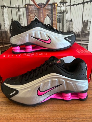 Nike shox nero argento - nike,