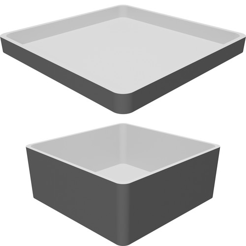 Contenitore box 80x80x40mm con - 80x80x40mm,