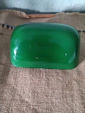 ricambio per lampada da tavolo verde paralume con interno bianco dimensioni 15x9