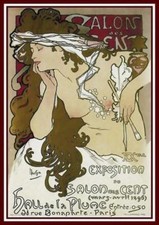 Mucha 1896 Salon des Cent |