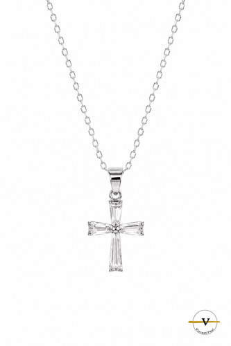 Collana donna con croce - donna,