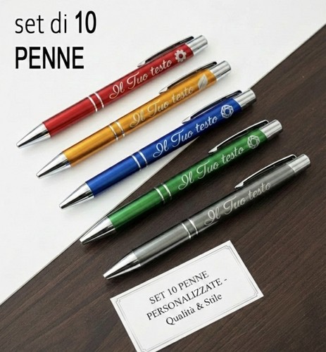 Penne personalizzate - 10,