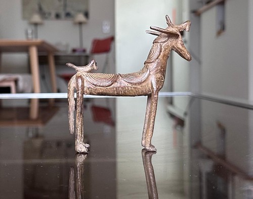 Bronze dogon cheval oiseaux - bronze,