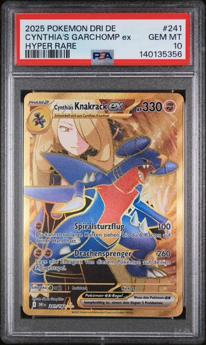 Carta pokemon cynthias - pokemon,