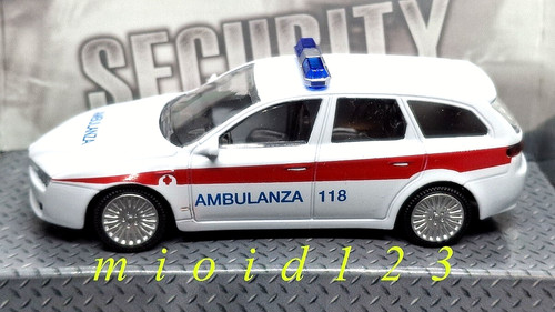118 ambulanza alfa - 1/43,