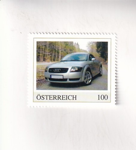 Francobollo austria auto - francobollo, pm