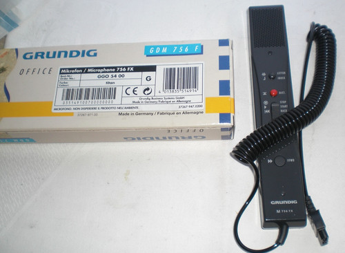 Grundig gdm 756 - f, microfono