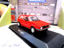 VW Volkswagen Golf MKI 1 GL rosso 1980 Maxichamps Minichamps 1:43