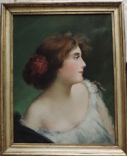 Dipinto olio su tela XIX