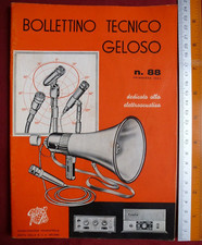 Bollettino tecnico geloso 88 - bollettino,