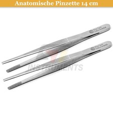 2 pinzette anatomiche dritte