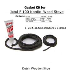 Kit guarnizioni nordiche Jotul stufa a legna Jøtul F 100 ricostruzione SPEDIZIONE GRATUITA