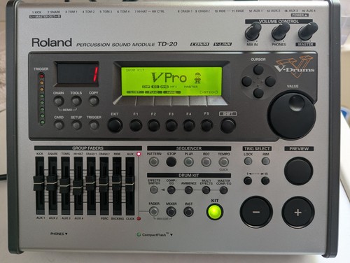 Roland drum sound - roland, td-20