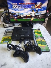 CONSOLA SEGA SATURN + CABLES +