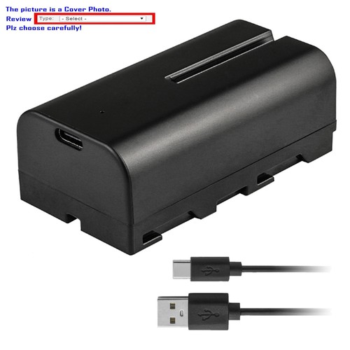 Kastar f570t usb - np-f570t, usb-c