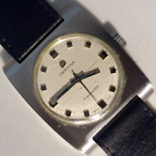 Orologio Uomo CERTINA "ARGONAUT 220" RARE Vintage In-House 68 Swiss Made acciaio