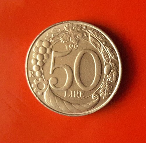 Lire 1996 errore senza - 50,