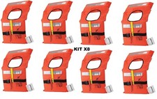 GIUBBOTTO SALVAGENTE 150N NAVIGAZIONE OLTRE 6 MIGLIA KIT X8 ADULTO , DOTAZIONI