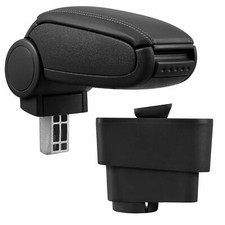 BRACCIOLO PORTAOGGETTI SPECIFICO IN SIMILPELLE NERO ALFA ROMEO MITO DAL 2008>