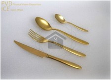 SERVIZIO POSATE FAST ORO 72 Pz. ICE TRATTAMENTO PVD SALVINELLI