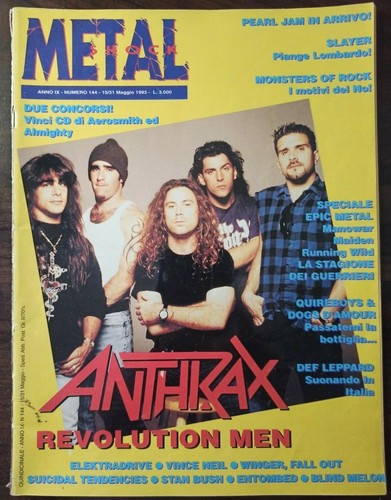 Metal shock rivista - shock,