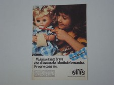 advertising Pubblicità 1977 BAMBOLA EFFE FRANCA VALERIA