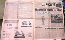 SPORT del MEZZOGIORNO 23/11/1954 JEPPSON PUBBLICITA' LAMBRETTA 150 D LD 38x28cm