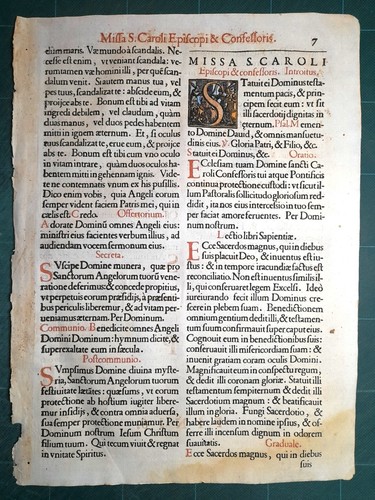 Messale cattolico giunta 1628 - messale,