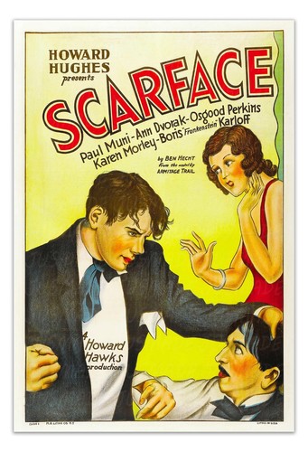 Poster scarface 1932 - scarface,