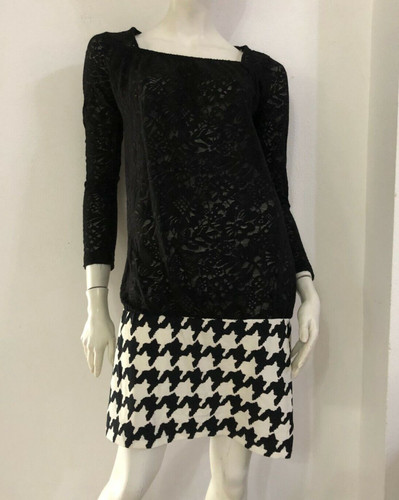 Denny rose vestito abito - rose, nero