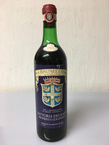 Brunello montalcino 1969 - montalcino,