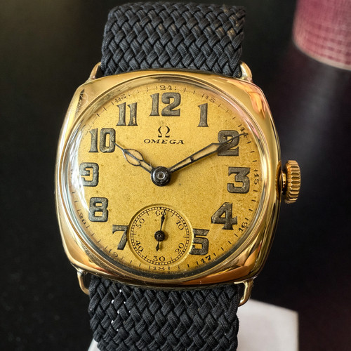 Omega vintage militare - , oro