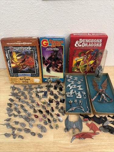 Enorme miniatura vintage - , ad&d