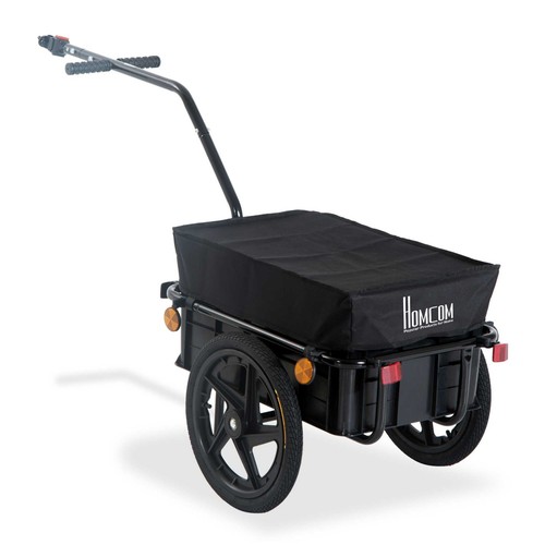 Homcom rimorchio per bici - per,