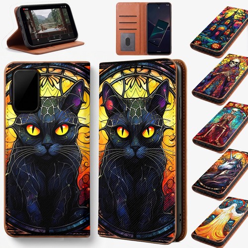 Custodia pelle halloween - in,