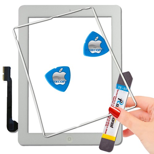 Kit vitre tactile ipad3 - vitre,
